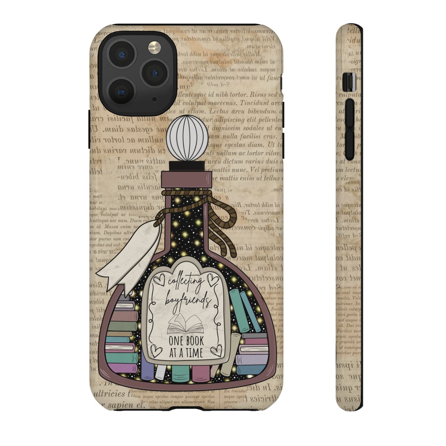 Collecting Book Boyfriends Tough Case for iPhone, Samsung & Galaxy Pixel