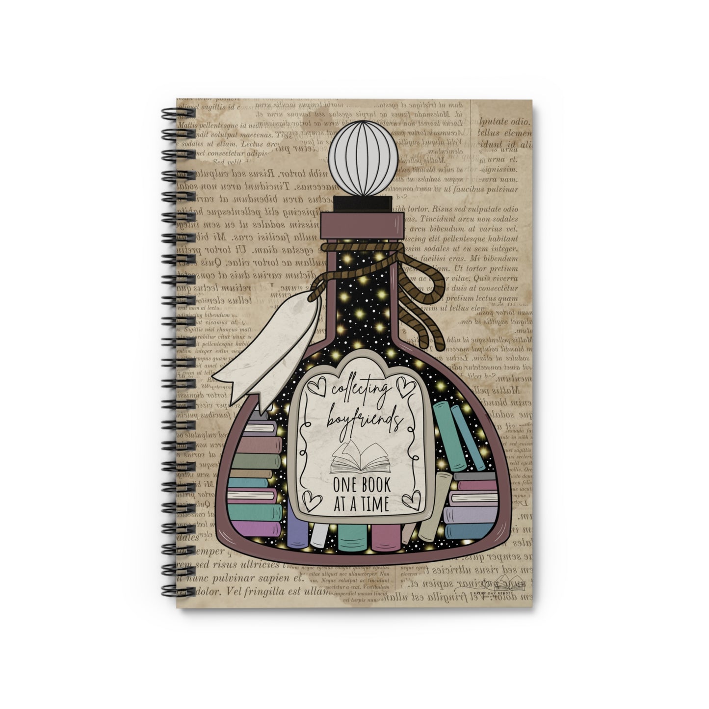 Collecting Book Boyfriends Notebook