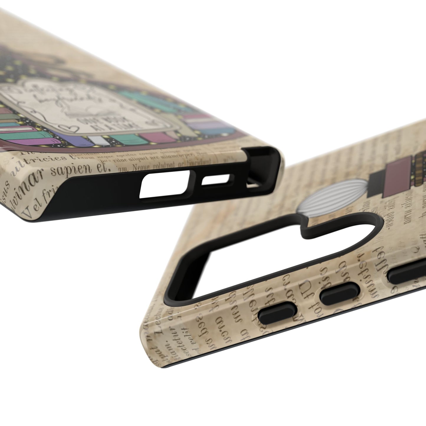 Collecting Book Boyfriends Tough Case for iPhone, Samsung & Galaxy Pixel