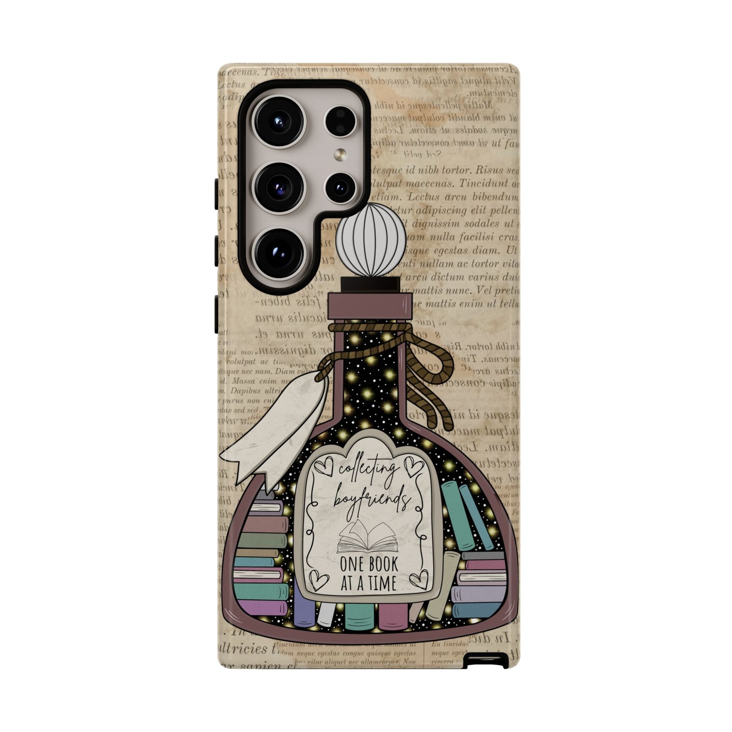 Collecting Book Boyfriends Tough Case for iPhone, Samsung & Galaxy Pixel
