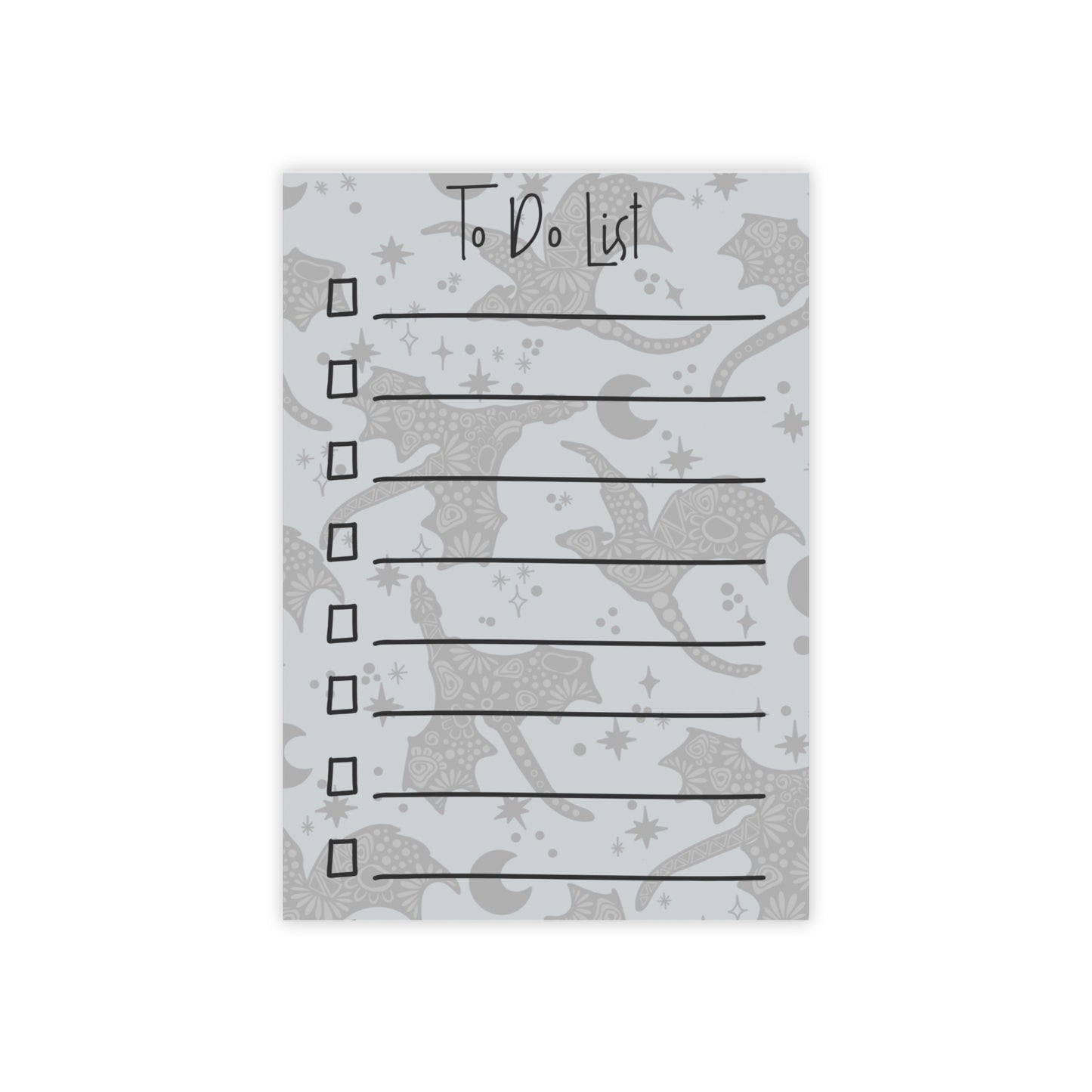Dragon's Flight Doodles To Do Notepad