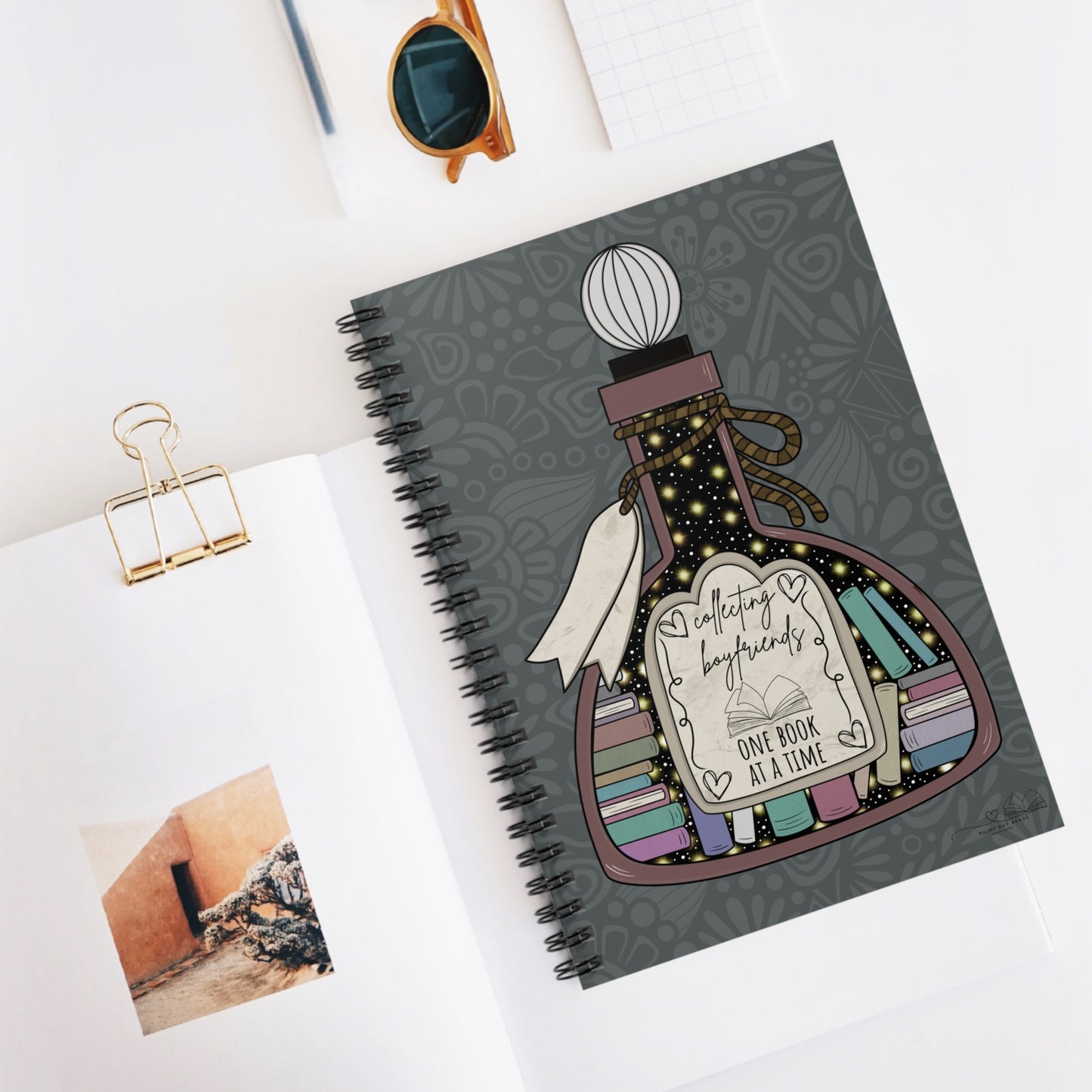 Collecting Book Boyfriends Doodles Notebook