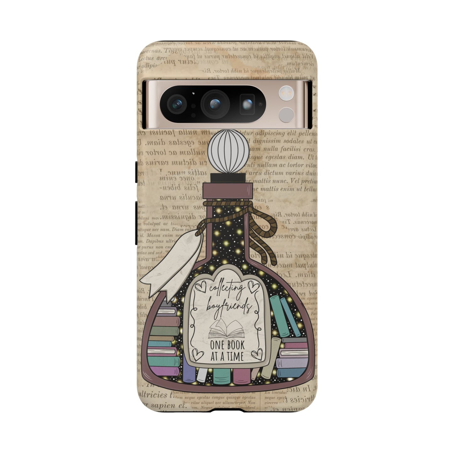 Collecting Book Boyfriends Tough Case for iPhone, Samsung & Galaxy Pixel
