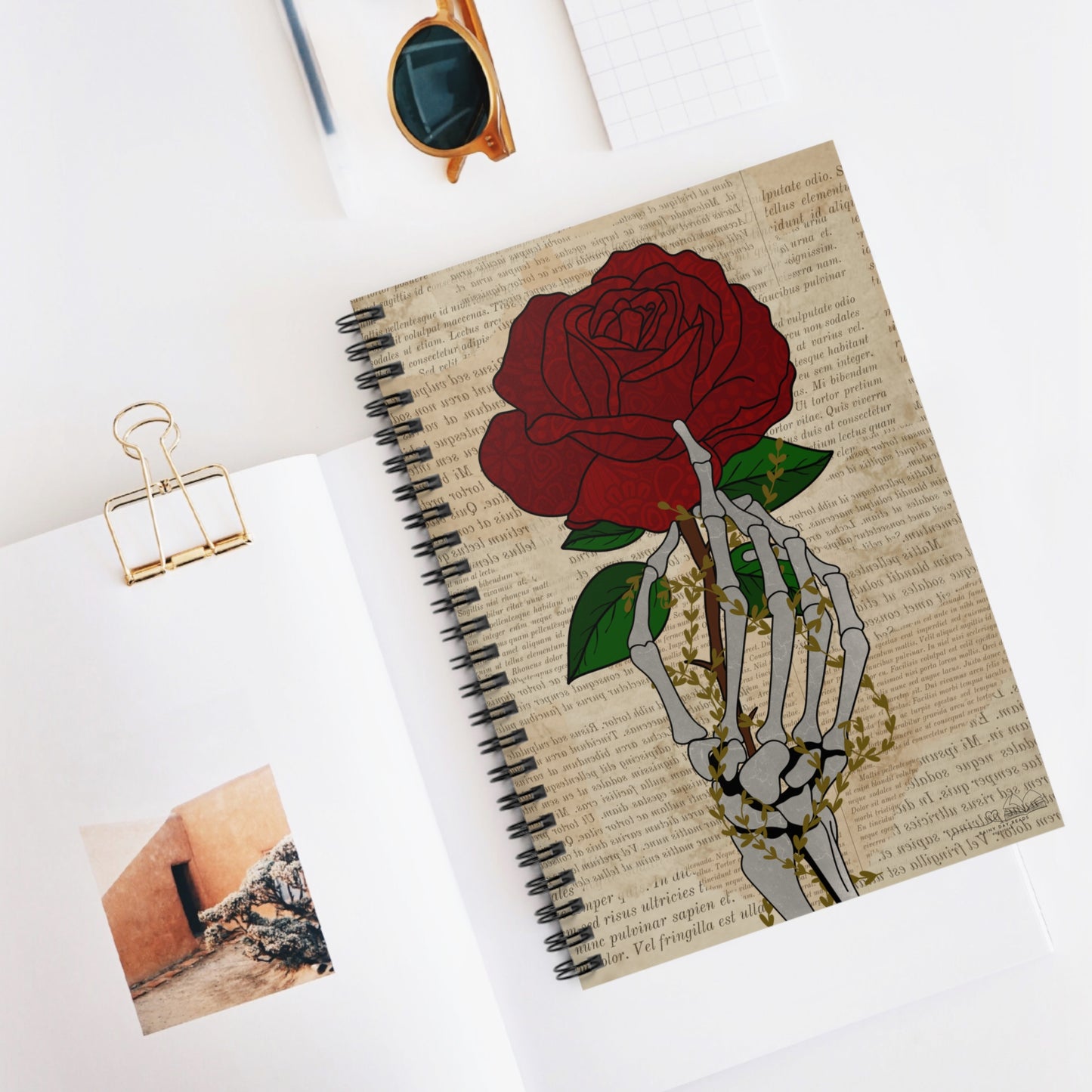 Thorned Embrace Notebook