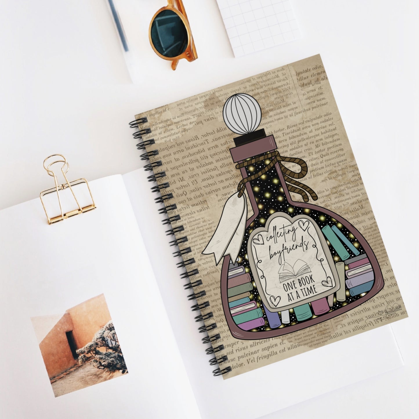 Collecting Book Boyfriends Notebook