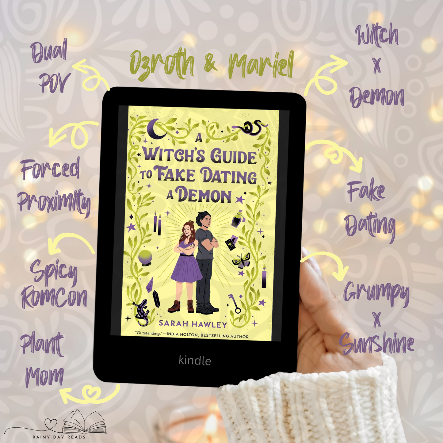 A Witch's Guide to Fake Dating a Demon (Glimmer Falls #1)