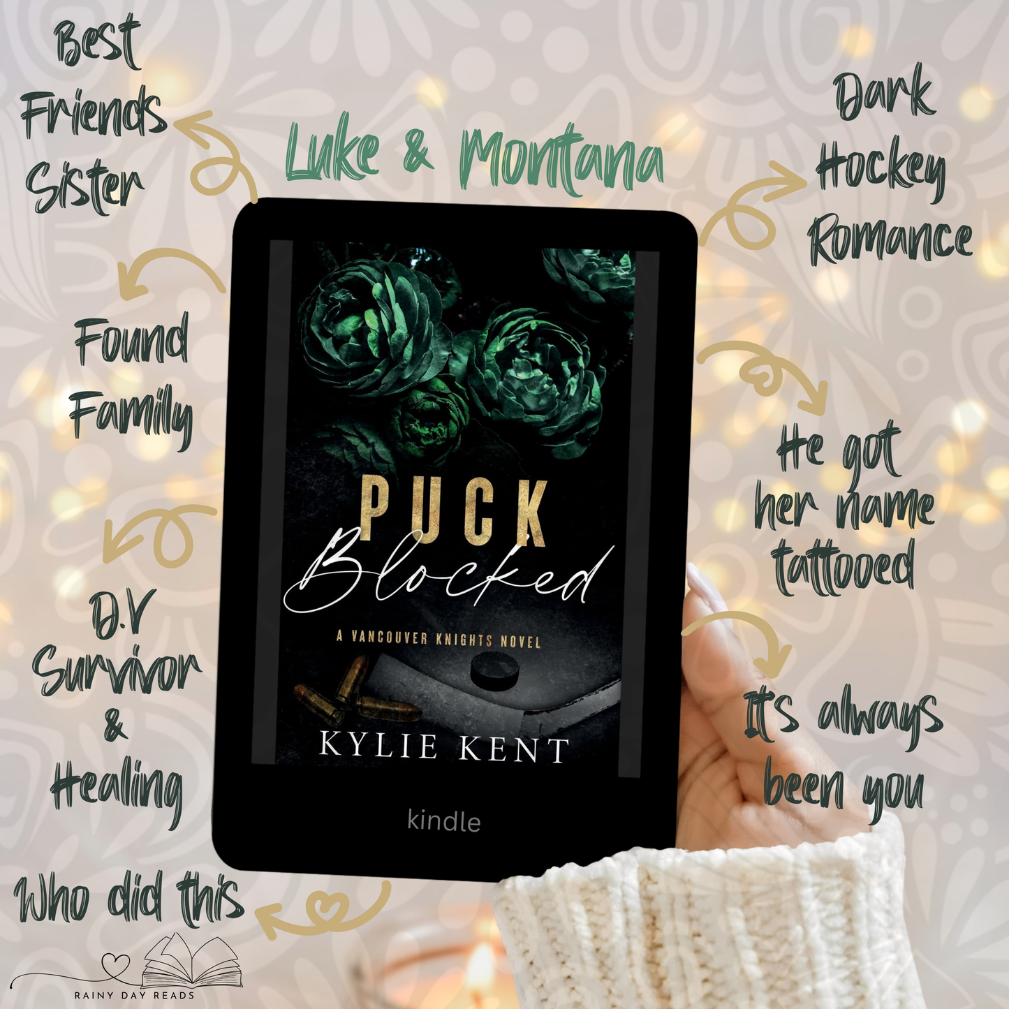 Puck Blocked: A Vancouver Knights Novel #4 - Signed Edition