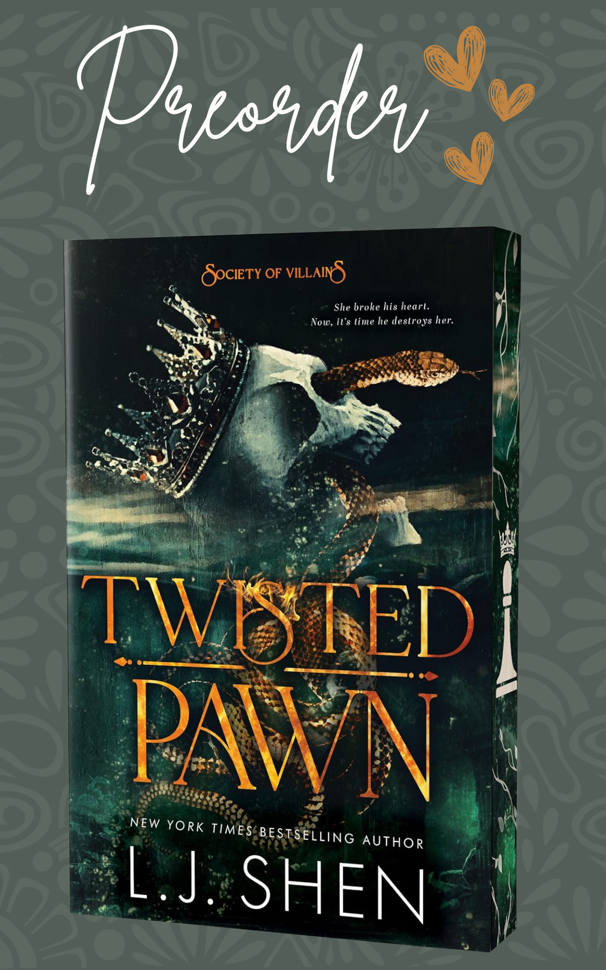 Pre-Order: Twisted Pawn (Deluxe Edition) (Society of Villains, 2)