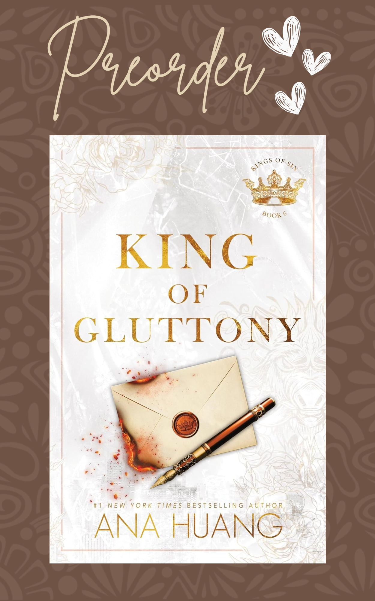 Pre-Order: King of Gluttony (Kings of Sin, 6)