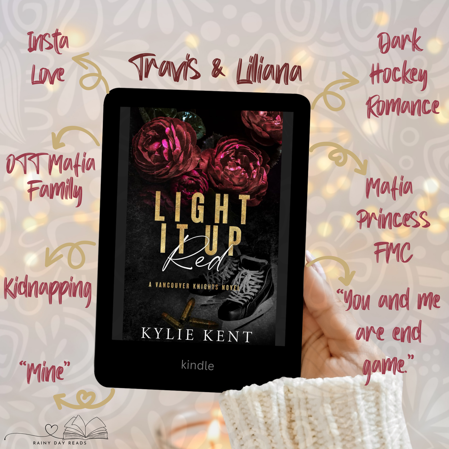Light It Up Red: A Vancouver Knights Novel #3 - Signed Edition