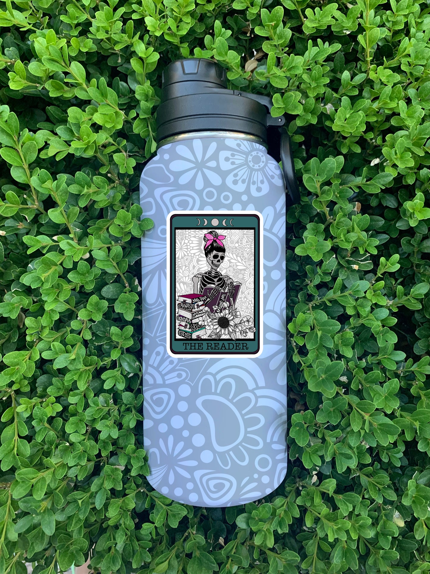 The Reader Tarot Waterproof Sticker