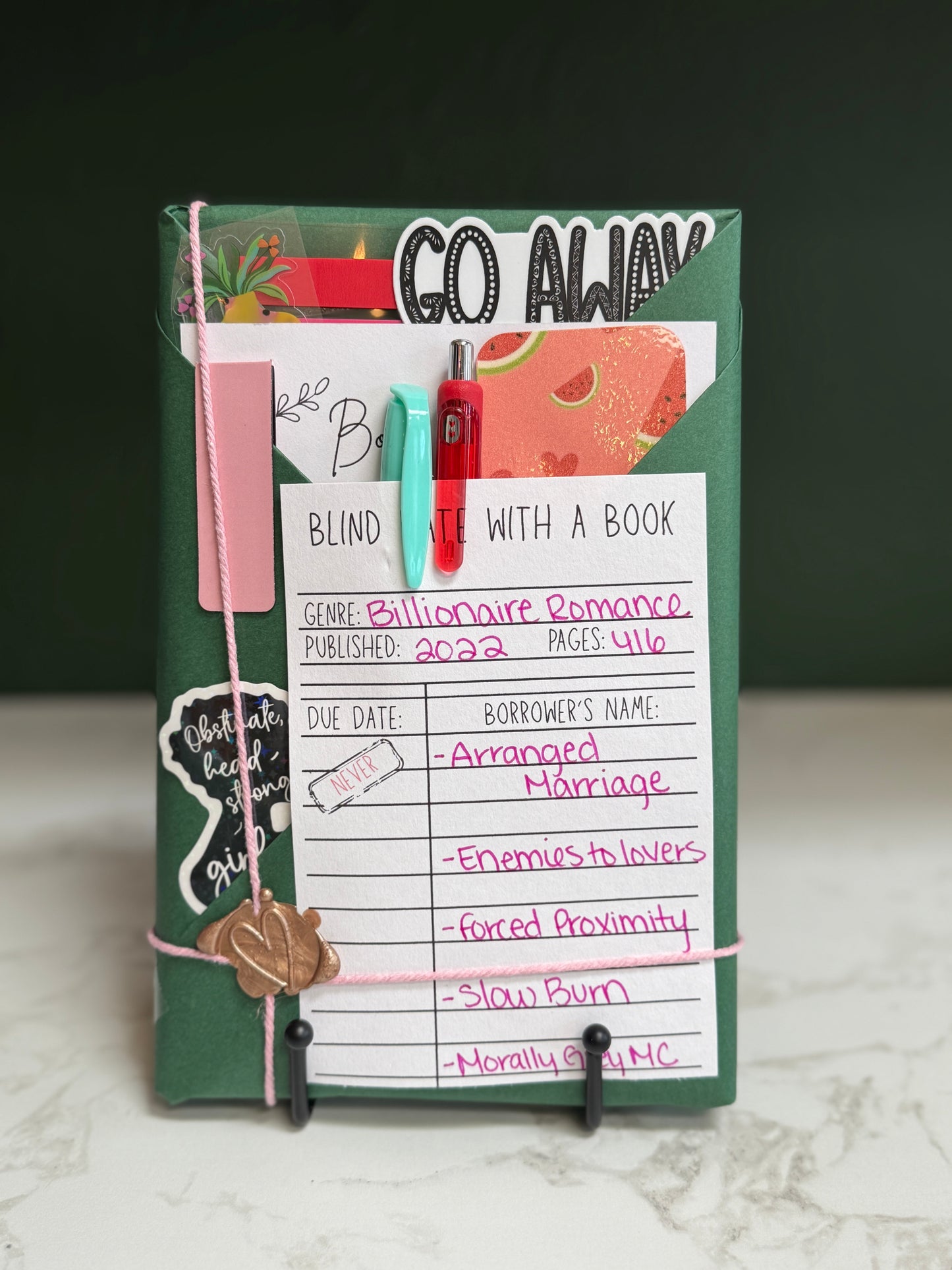 Premade Blind Date with a Book