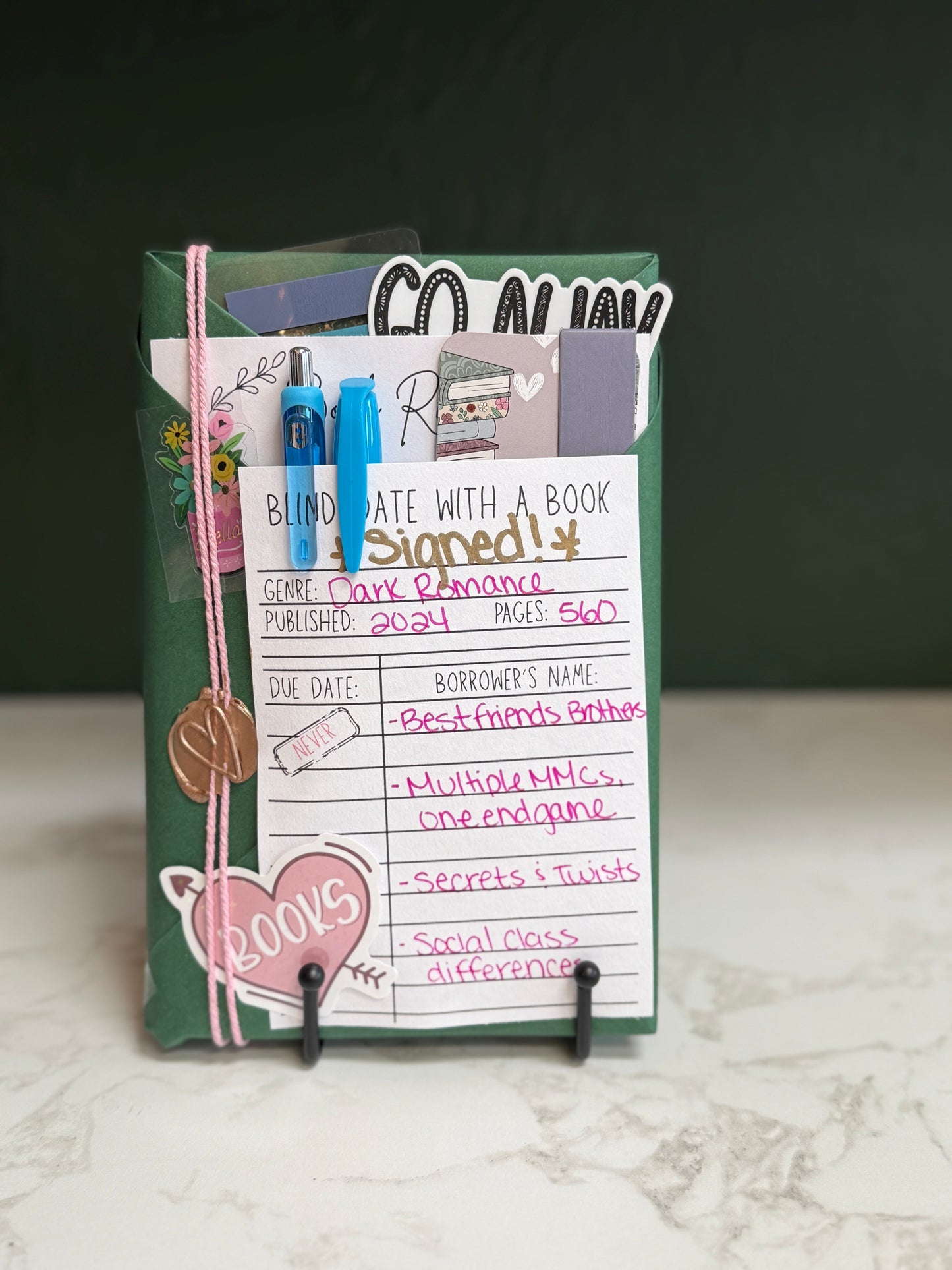 Premade Blind Date with a Book