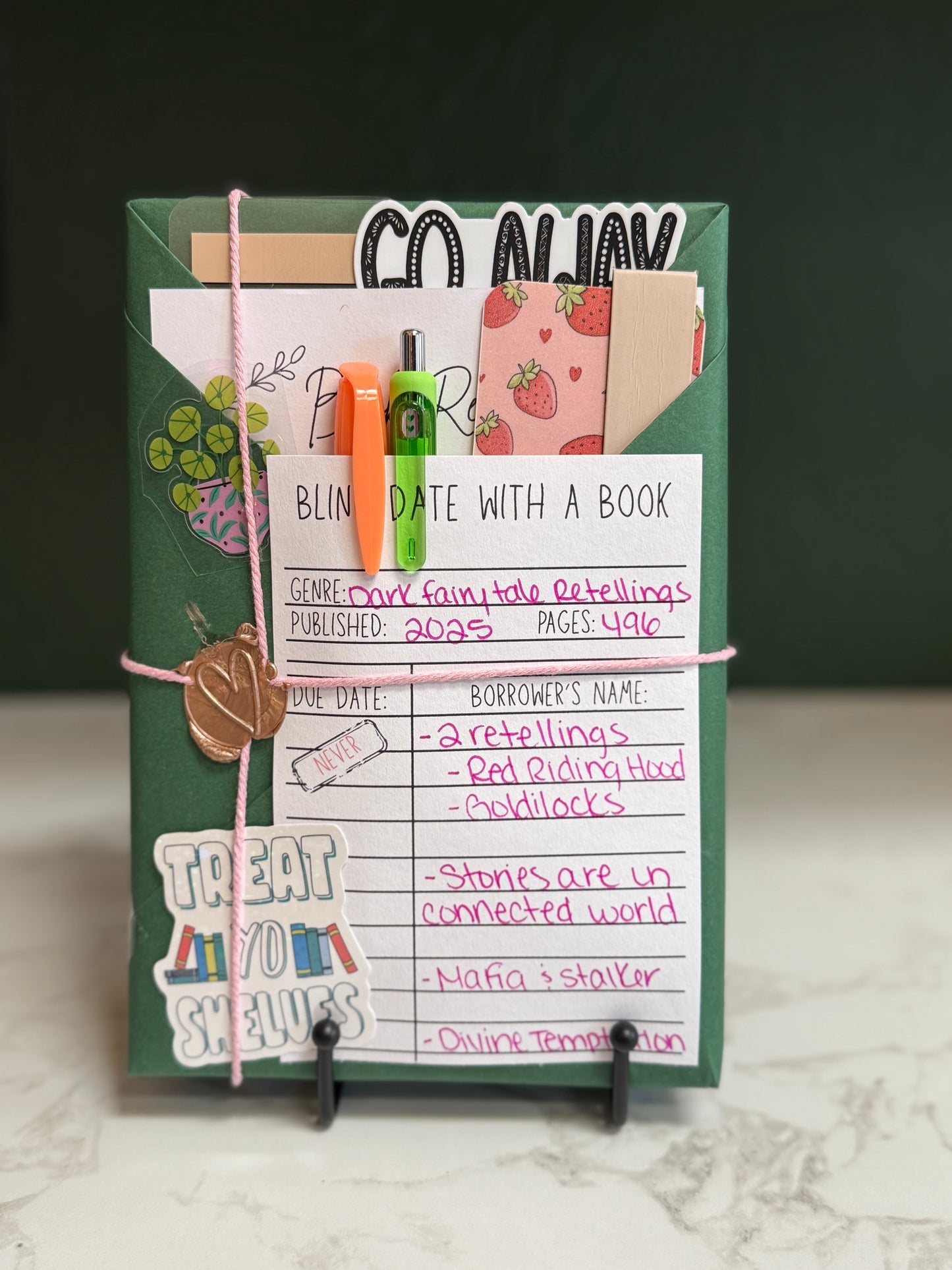 Premade Blind Date with a Book