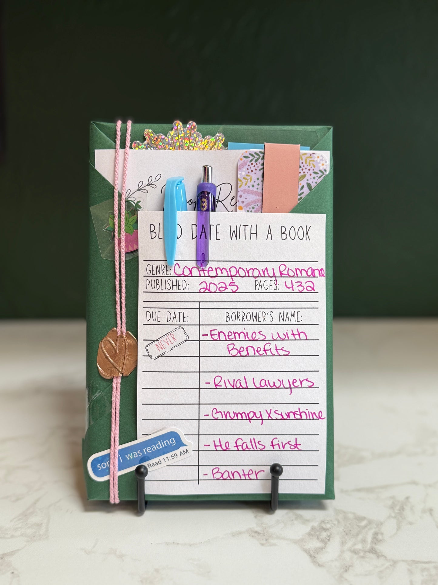 Premade Blind Date with a Book