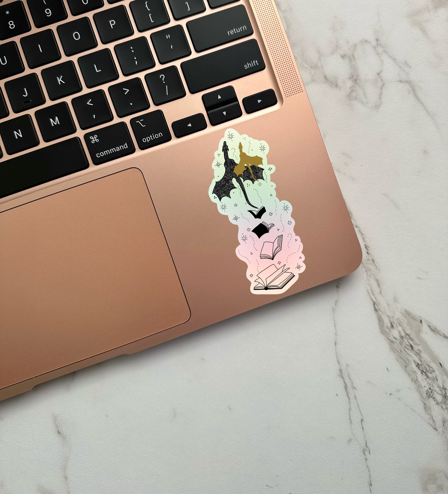 Fantasy Reader Waterproof Sticker