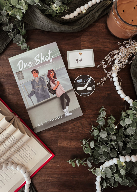 One Shot: Wyverns Hocky Book One (Wyverns Hockey 1) - Signed Bookplate