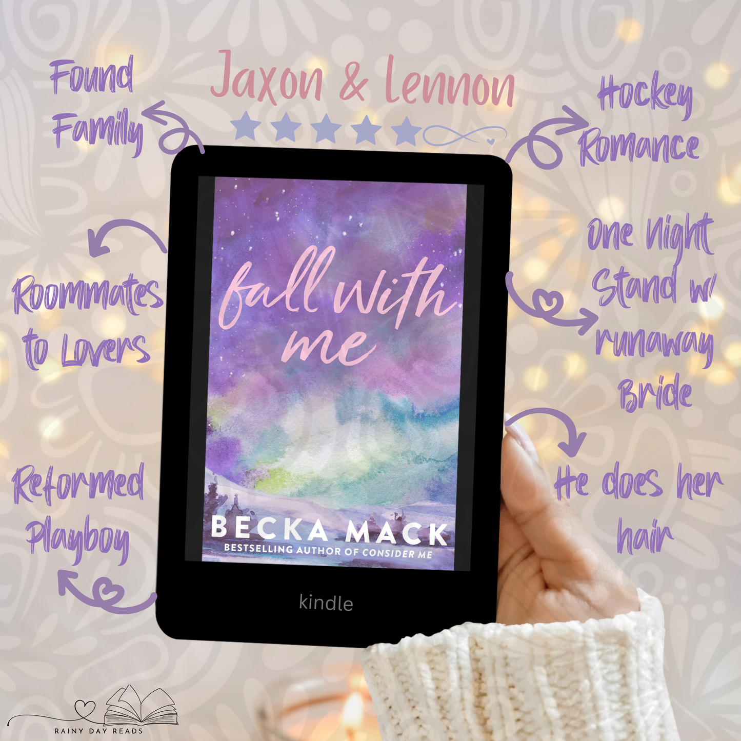 Fall with Me (Playing for Keeps Hockey Romance #4)