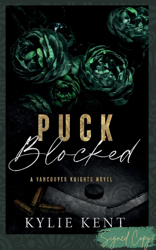 Puck Blocked: A Vancouver Knights Novel #4 - Signed Edition