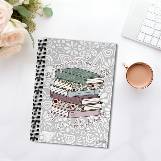 Book Boyfriend Date Notebook