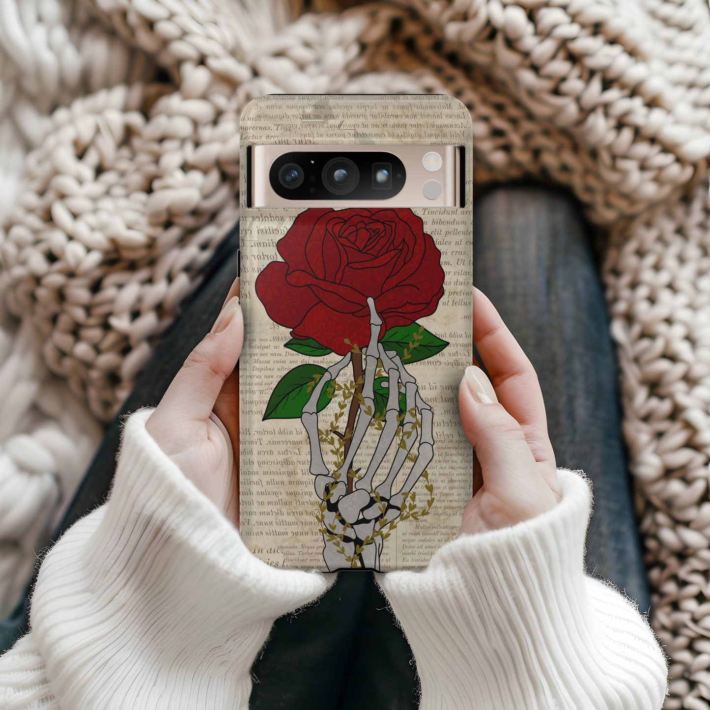 Thorned Embrace Tough Case for iPhone, Samsung & Galaxy Pixel