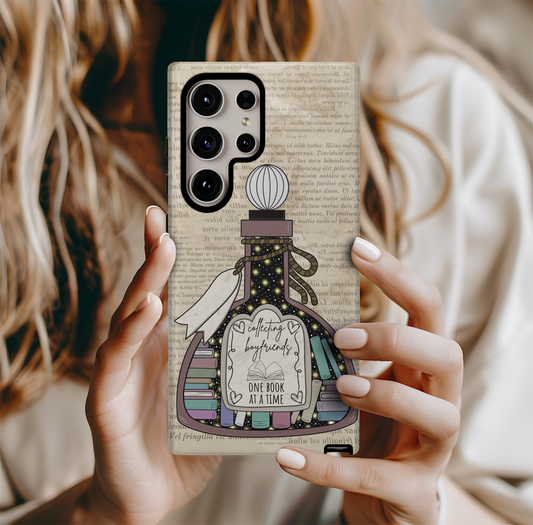 Collecting Book Boyfriends Tough Case for iPhone, Samsung & Galaxy Pixel
