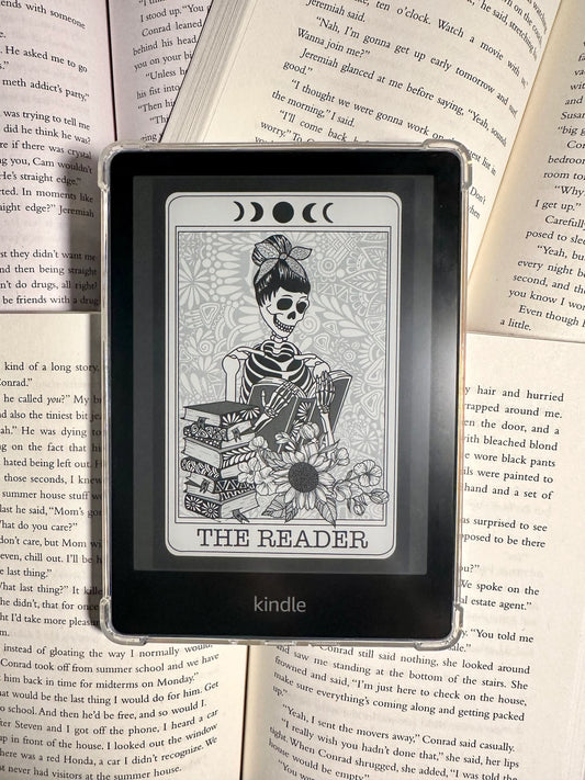 The Reader Tarot Card Kindle Lock Screen .epub | DIGITAL DOWNLOAD | Kindle MUST be ad-free!