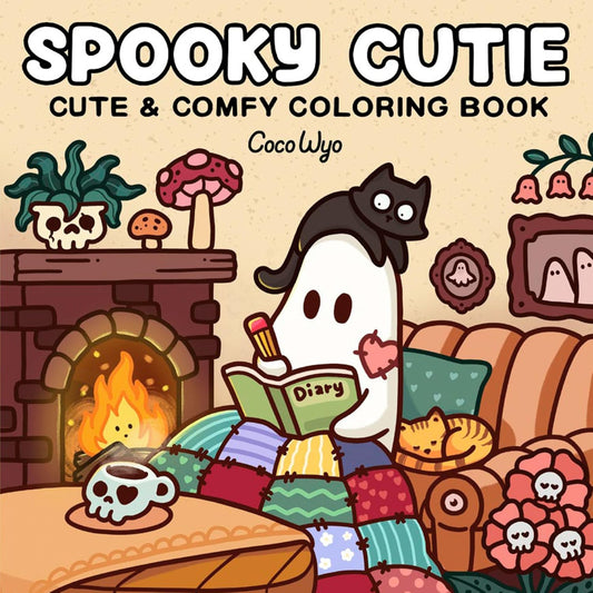 Spooky Cutie Coloring Book