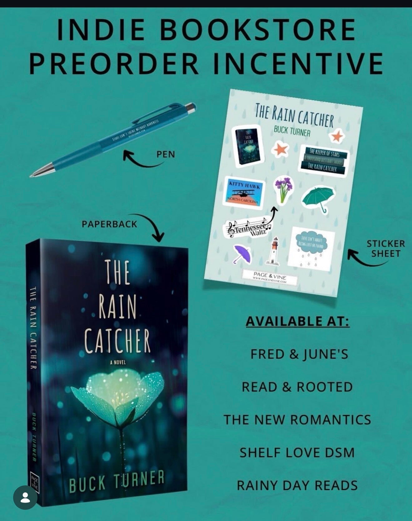 Pre-Order: The Rain Catcher