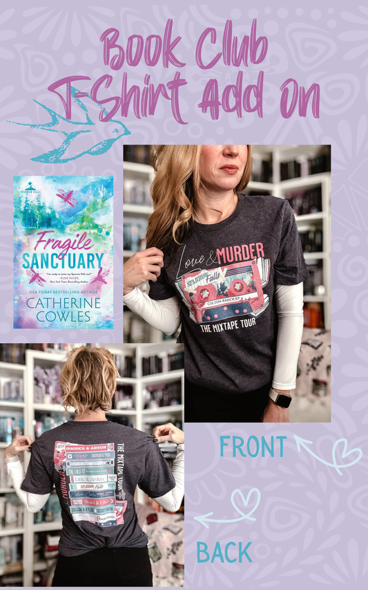 Sparrow Falls Book Club T-Shirt Add-On