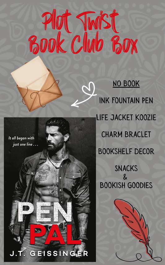 Plot Twist September Book Club Box - NO BOOK