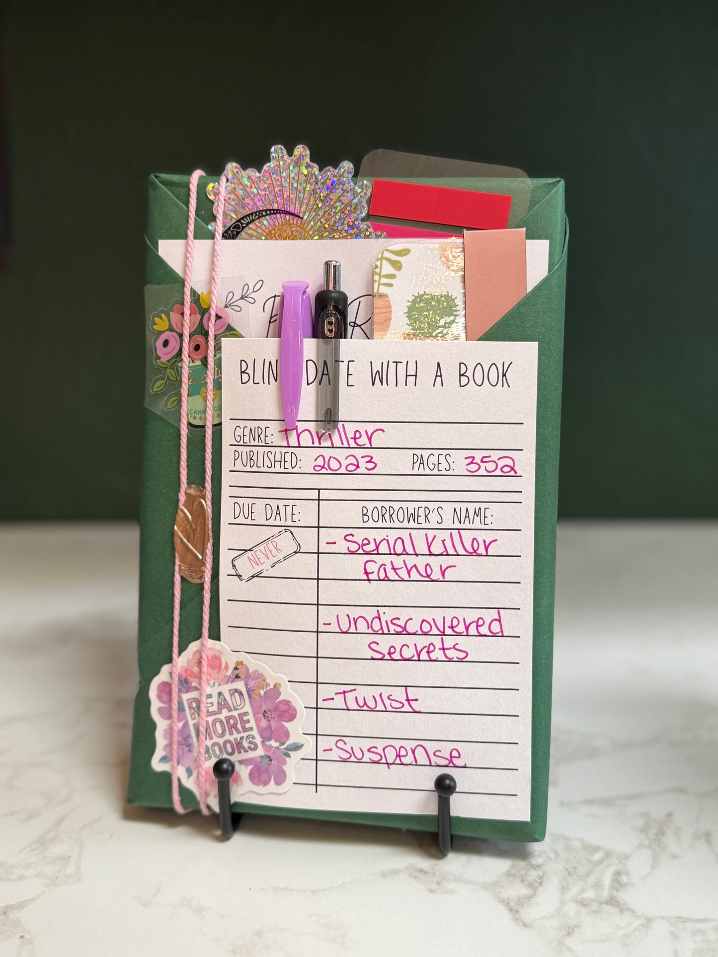 Premade Blind Date with a Book