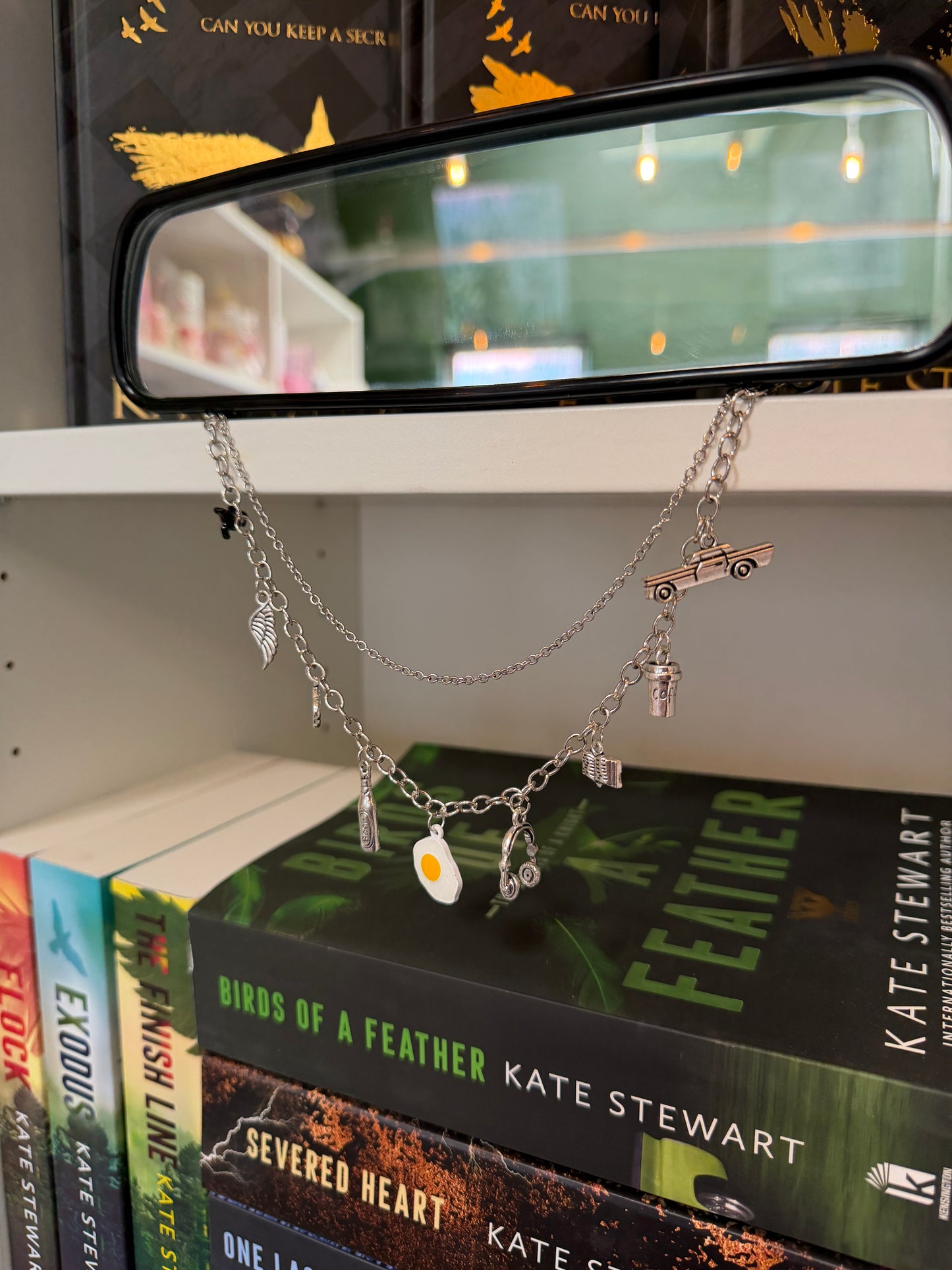 Dominic King's Rearview Mirror Car Charm