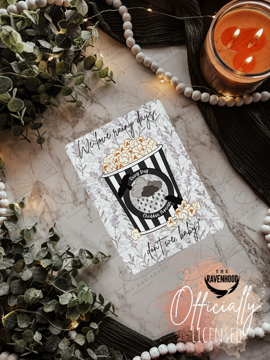 Rainy Day Popcorn Art Print